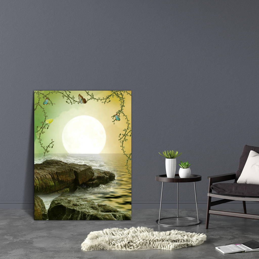 Fantasy Landscape D4 Canvas Painting Synthetic Frame-Paintings MDF Framing-AFF_FR-IC 5001764 IC 5001764, Ancient, Art and Paintings, Books, Digital, Digital Art, Fantasy, Graphic, Historical, Landscapes, Marble and Stone, Medieval, Nature, Scenic, Vintage, landscape, d4, canvas, painting, synthetic, frame, amazing, art, backdrops, background, butterflies, cloud, dream, dreamy, fae, fairy, fairytale, fantastic, magic, manipulation, mist, misty, moon, outdoor, peaceful, primitive, princess, rock, scenario, sc
