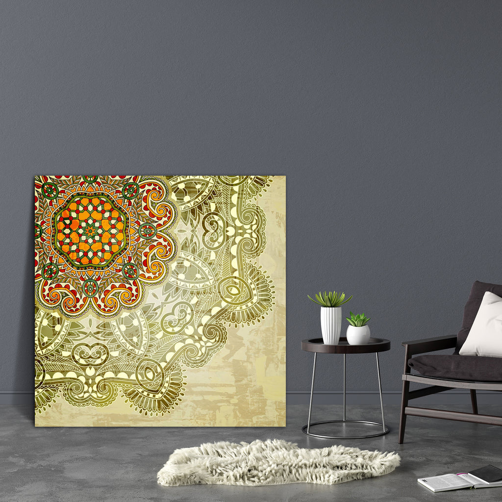 Ornamental Circle D1 Canvas Painting Synthetic Frame-Paintings MDF Framing-AFF_FR-IC 5001782 IC 5001782, Botanical, Circle, Decorative, Digital, Digital Art, Floral, Flowers, French, Graphic, Illustrations, Nature, Patterns, Retro, Signs, Signs and Symbols, Victorian, Wedding, ornamental, d1, canvas, painting, synthetic, frame, antique, aristocratic, background, border, card, classical, cover, decor, decorating, design, elegance, element, emblem, engraving, flower, identity, illustration, invitation, label,