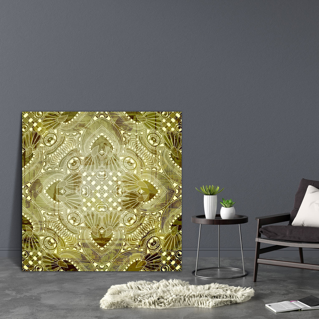 Floral Paisley Bandanna D1 Canvas Painting Synthetic Frame-Paintings MDF Framing-AFF_FR-IC 5001784 IC 5001784, Abstract Expressionism, Abstracts, Art and Paintings, Botanical, Culture, Ethnic, Fashion, Floral, Flowers, Hand Drawn, Illustrations, Nature, Paisley, Patterns, Persian, Pets, Retro, Semi Abstract, Signs, Signs and Symbols, Traditional, Tribal, World Culture, bandanna, d1, canvas, painting, synthetic, frame, abstract, art, artistic, background, border, carpet, cotton, cushion, decoration, design, 
