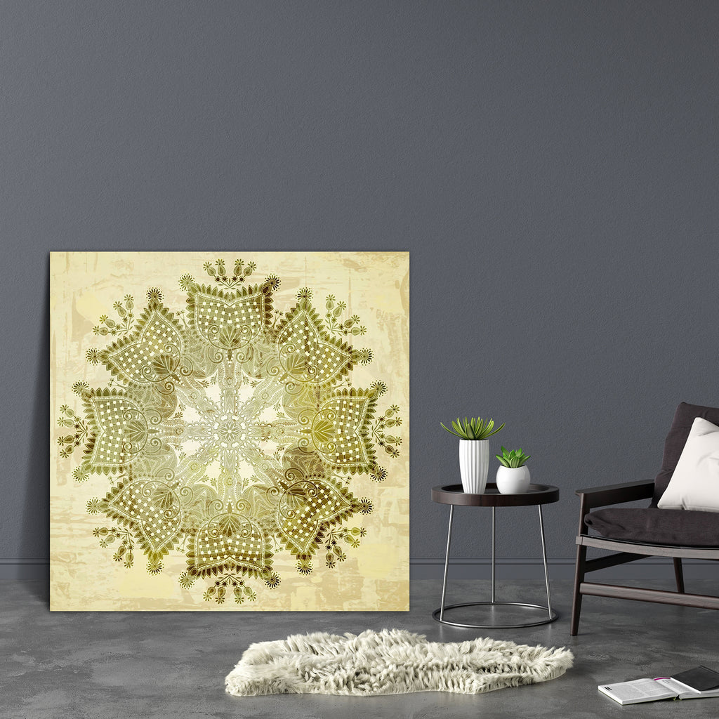 Circle Ornament Canvas Painting Synthetic Frame-Paintings MDF Framing-AFF_FR-IC 5001785 IC 5001785, Abstract Expressionism, Abstracts, Allah, Ancient, Arabic, Art and Paintings, Asian, Botanical, Calligraphy, Circle, Culture, Digital, Digital Art, Ethnic, Floral, Flowers, Geometric, Geometric Abstraction, Graphic, Historical, Indian, Islam, Mandala, Medieval, Nature, Patterns, Retro, Semi Abstract, Signs, Signs and Symbols, Traditional, Tribal, Vintage, World Culture, ornament, canvas, painting, synthetic, 