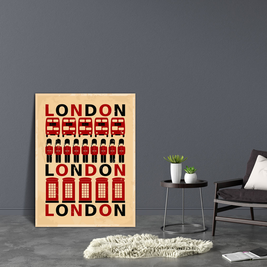 London Symbols & Landmarks D2 Canvas Painting Synthetic Frame-Paintings MDF Framing-AFF_FR-IC 5001855 IC 5001855, Ancient, Automobiles, Black, Black and White, Calligraphy, Cities, City Views, Digital, Digital Art, Graphic, Historical, Illustrations, Landmarks, Medieval, Places, Retro, Signs, Signs and Symbols, Symbols, Text, Transportation, Travel, Typography, Vehicles, Vintage, london, d2, canvas, painting, synthetic, frame, background, beige, booth, building, bus, capital, city, cool, design, destination
