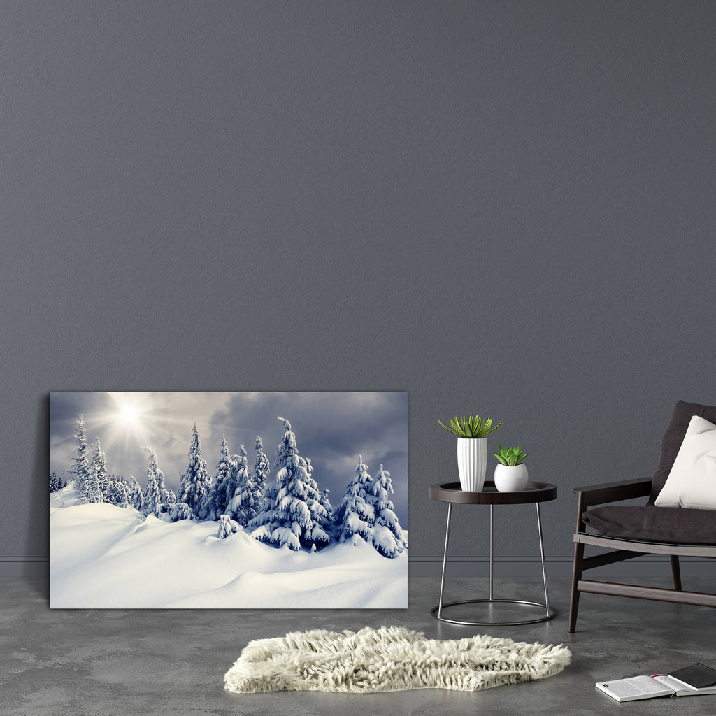 Winter Landscape D4 Canvas Painting Synthetic Frame-Paintings MDF Framing-AFF_FR-IC 5001856 IC 5001856, Automobiles, Black and White, Botanical, Christianity, Floral, Flowers, God Ram, Hinduism, Holidays, Landscapes, Mountains, Nature, Panorama, Scenic, Seasons, Transportation, Travel, Vehicles, White, Wooden, winter, landscape, d4, canvas, painting, synthetic, frame, snow, christmas, scene, mountain, wonderland, trees, scenes, forest, alp, background, beautiful, beauty, climate, cold, cover, environment, f