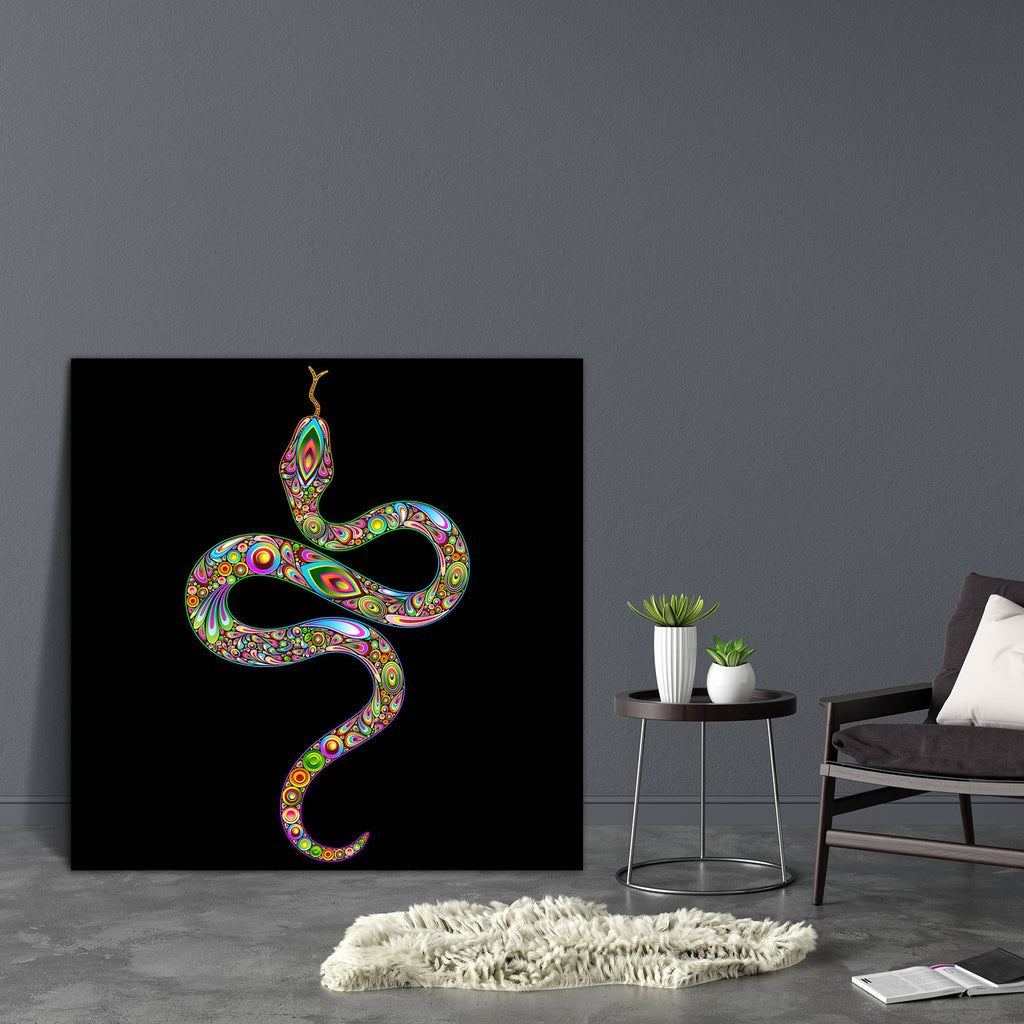 Snake Psychedelic Art Design Canvas Painting Synthetic Frame-Paintings MDF Framing-AFF_FR-IC 5001865 IC 5001865, Animals, Art and Paintings, Astrology, Chinese, Circle, Digital, Digital Art, Fantasy, Graphic, Horoscope, Illustrations, Signs, Signs and Symbols, Sun Signs, Symbols, Zodiac, snake, psychedelic, art, design, canvas, painting, synthetic, frame, allure, animal, artistic, beautiful, beauty, body, charm, charming, china, coils, color, drops, colorful, colors, computer, graphics, curved, curves, dang