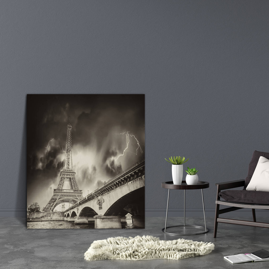 Storm Above Eiffel Tower Paris Canvas Painting Synthetic Frame-Paintings MDF Framing-AFF_FR-IC 5001884 IC 5001884, Ancient, Architecture, Cities, City Views, French, Historical, Icons, Landmarks, Landscapes, Medieval, Nature, Places, Scenic, Signs and Symbols, Symbols, Travel, Urban, Vintage, Metallic, storm, above, eiffel, tower, paris, canvas, painting, synthetic, frame, arch, attraction, beautiful, blue, bridge, bright, building, capital, city, cityscape, cloud, europe, european, famous, france, historic