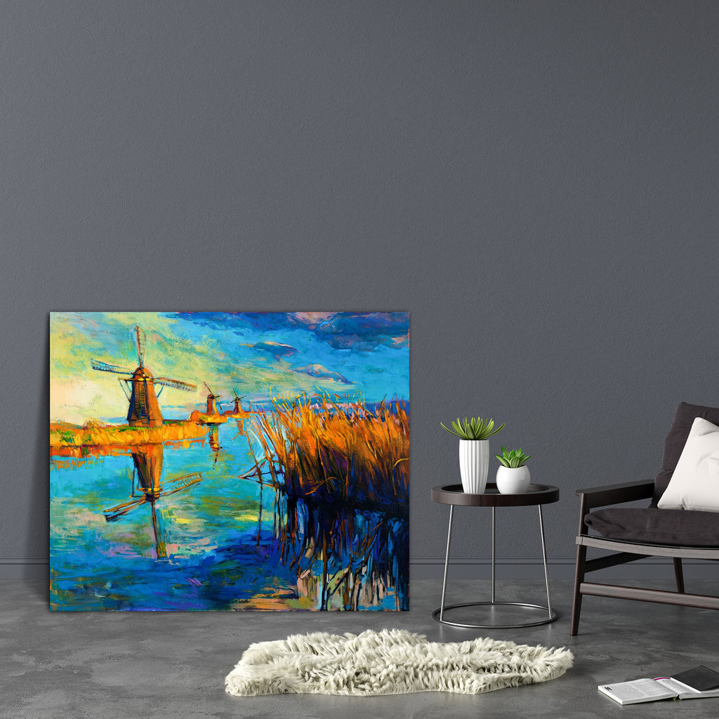 Lake Sunset Landscape D2 Canvas Painting Synthetic Frame-Paintings MDF Framing-AFF_FR-IC 5001892 IC 5001892, Abstract Expressionism, Abstracts, Ancient, Architecture, Art and Paintings, Countries, Culture, Drawing, Ethnic, Historical, Illustrations, Impressionism, Landscapes, Medieval, Modern Art, Nature, Paintings, Retro, Rural, Scenic, Semi Abstract, Sunsets, Traditional, Tribal, Vintage, Wooden, World Culture, lake, sunset, landscape, d2, canvas, painting, synthetic, frame, oil, abstract, acrylic, art, a