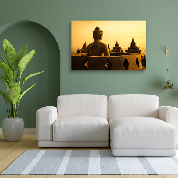 9th Century Buddha in Temple Jogjakarta, Indonesia Canvas Painting Synthetic Frame-Paintings MDF Framing-AFF_FR-IC 5001923 IC 5001923, Ancient, Architecture, Asian, Automobiles, Buddhism, Culture, Ethnic, Eygptian, God Buddha, Historical, Landmarks, Landscapes, Marble and Stone, Medieval, Mountains, Nature, Places, Religion, Religious, Scenic, Sunrises, Traditional, Transportation, Travel, Tribal, Vehicles, Vintage, World Culture, 9th, century, buddha, in, temple, jogjakarta, indonesia, canvas, painting, fo
