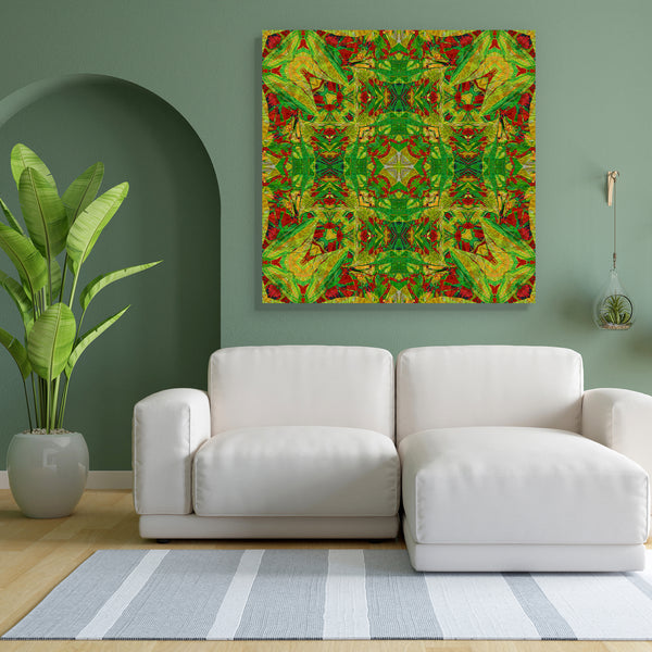 Art Nouveau Colorful Ornamental D2 Canvas Painting Synthetic Frame-Paintings MDF Framing-AFF_FR-IC 5001937 IC 5001937, Abstract Expressionism, Abstracts, Ancient, Animated Cartoons, Art and Paintings, Art Deco, Art Nouveau, Botanical, Caricature, Cartoons, Digital, Digital Art, Fantasy, Fashion, Floral, Flowers, Geometric, Geometric Abstraction, Graphic, Historical, Medieval, Modern Art, Nature, Paintings, Patterns, Pets, Retro, Semi Abstract, Signs, Signs and Symbols, Symbols, Vintage, Watercolour, art, no