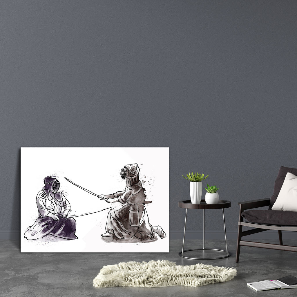 Budo Japanese Martial Art & Philosophy Way Canvas Painting Synthetic Frame-Paintings MDF Framing-AFF_FR-IC 5001957 IC 5001957, Ancient, Art and Paintings, Asian, Black and White, Culture, Drawing, Entertainment, Ethnic, Fine Art Reprint, Historical, Illustrations, Japanese, Medieval, Sketches, Sports, Traditional, Tribal, Vintage, Watercolour, White, World Culture, budo, martial, art, philosophy, way, canvas, painting, synthetic, frame, action, armor, artistic, artwork, asia, attack, beat, champion, champio