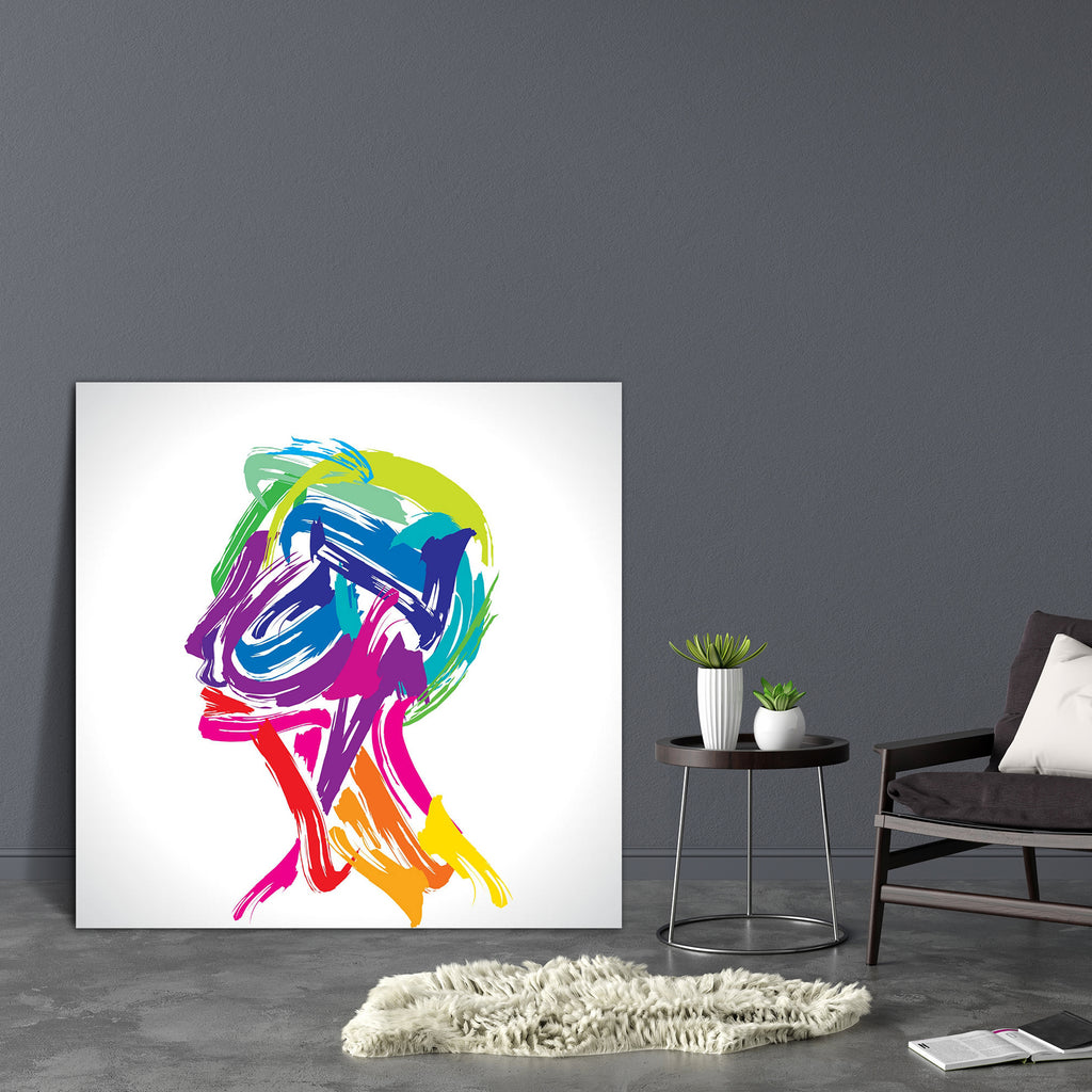 Human Head Thinking D1 Canvas Painting Synthetic Frame-Paintings MDF Framing-AFF_FR-IC 5002005 IC 5002005, Adult, Art and Paintings, Business, Education, Inspirational, Motivation, Motivational, Paintings, People, Schools, Universities, human, head, thinking, d1, canvas, painting, synthetic, frame, grunge, concept, brain, think, creative, idea, mental, illness, creativity, learning, bubble, colors, communication, community, concentration, connections, directly, above, discovery, dreams, expertise, face, bod