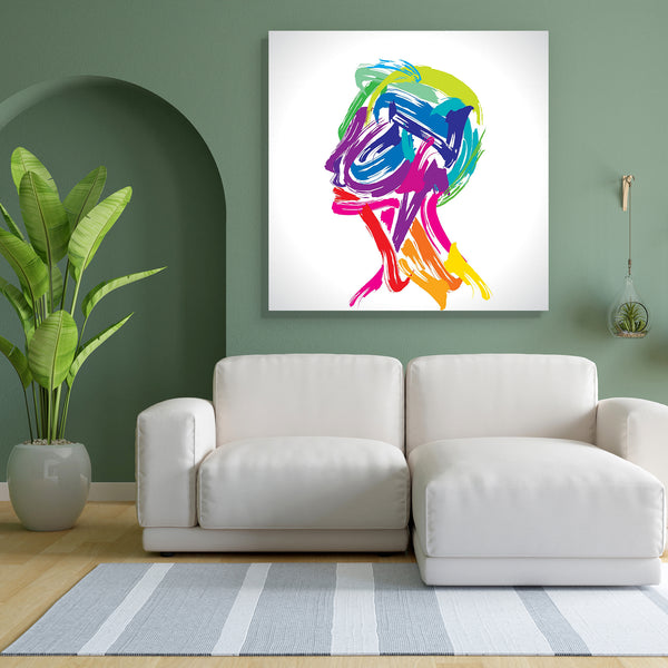 Human Head Thinking D1 Canvas Painting Synthetic Frame-Paintings MDF Framing-AFF_FR-IC 5002005 IC 5002005, Adult, Art and Paintings, Business, Education, Inspirational, Motivation, Motivational, Paintings, People, Schools, Universities, human, head, thinking, d1, canvas, painting, for, bedroom, living, room, engineered, wood, frame, grunge, concept, brain, think, creative, idea, mental, illness, creativity, learning, bubble, colors, communication, community, concentration, connections, directly, above, disc