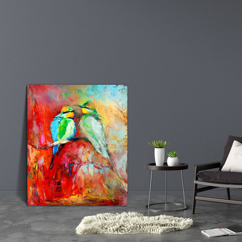 Blue Tailed Bee Eaters D2 Canvas Painting Synthetic Frame-Paintings MDF Framing-AFF_FR-IC 5002028 IC 5002028, Abstract Expressionism, Abstracts, Animals, Art and Paintings, Asian, Birds, Black, Black and White, Drawing, Impressionism, Modern Art, Nature, Paintings, Scenic, Semi Abstract, Sketches, Tropical, White, Wildlife, blue, tailed, bee, eaters, d2, canvas, painting, synthetic, frame, oil, abstract, animal, art, asia, avian, background, beak, bird, branch, brown, closeup, color, colorful, conservation,