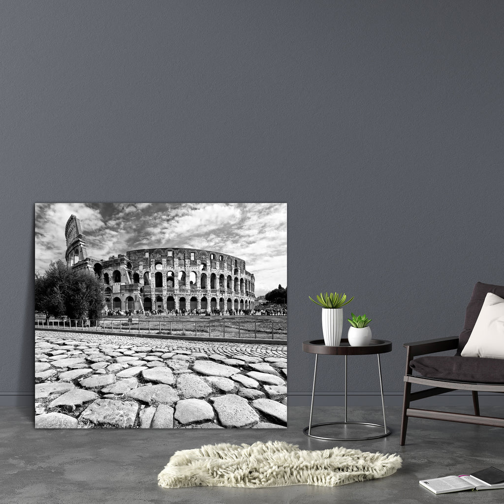 The Majestic Coliseum Amphitheater, Rome, Italy Canvas Painting Synthetic Frame-Paintings MDF Framing-AFF_FR-IC 5002048 IC 5002048, Ancient, Architecture, Automobiles, Black, Black and White, Cities, City Views, Culture, Ethnic, Historical, Italian, Landmarks, Marble, Marble and Stone, Medieval, Places, Sunsets, Traditional, Transportation, Travel, Tribal, Vehicles, Vintage, White, World Culture, the, majestic, coliseum, amphitheater, rome, italy, canvas, painting, synthetic, frame, roma, amphitheatre, arch