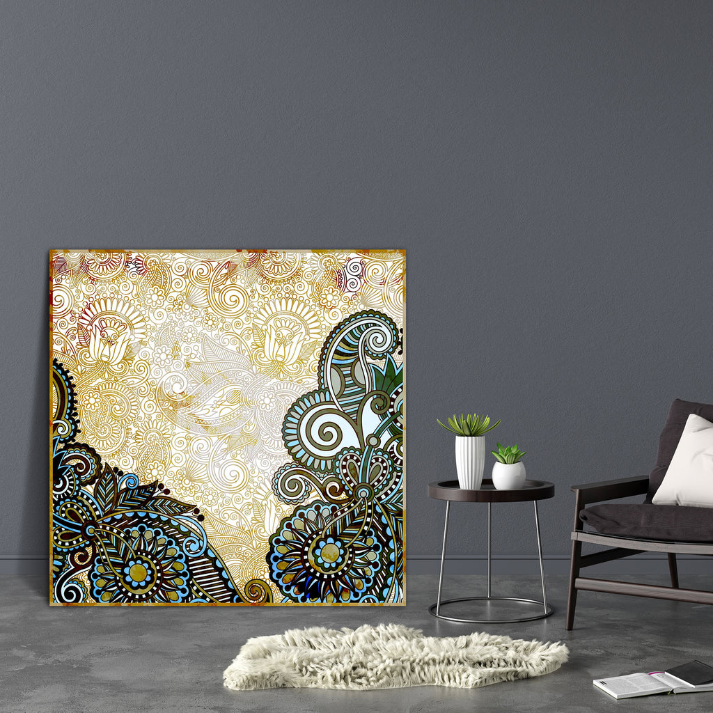 Vintage Ornamental Artwork D1 Canvas Painting Synthetic Frame-Paintings MDF Framing-AFF_FR-IC 5002070 IC 5002070, Abstract Expressionism, Abstracts, Ancient, Baroque, Books, Botanical, Culture, Decorative, Digital, Digital Art, Ethnic, Floral, Flowers, French, Graphic, Historical, Illustrations, Medieval, Nature, Patterns, Retro, Rococo, Semi Abstract, Signs, Signs and Symbols, Traditional, Tribal, Vintage, World Culture, ornamental, artwork, d1, canvas, painting, synthetic, frame, abstract, background, ant