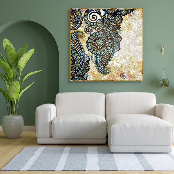 Vintage Ornamental Artwork D2 Canvas Painting Synthetic Frame-Paintings MDF Framing-AFF_FR-IC 5002071 IC 5002071, Abstract Expressionism, Abstracts, Ancient, Baroque, Books, Botanical, Culture, Decorative, Digital, Digital Art, Ethnic, Floral, Flowers, French, Graphic, Historical, Illustrations, Medieval, Nature, Patterns, Retro, Rococo, Semi Abstract, Signs, Signs and Symbols, Traditional, Tribal, Vintage, World Culture, ornamental, artwork, d2, canvas, painting, for, bedroom, living, room, engineered, woo