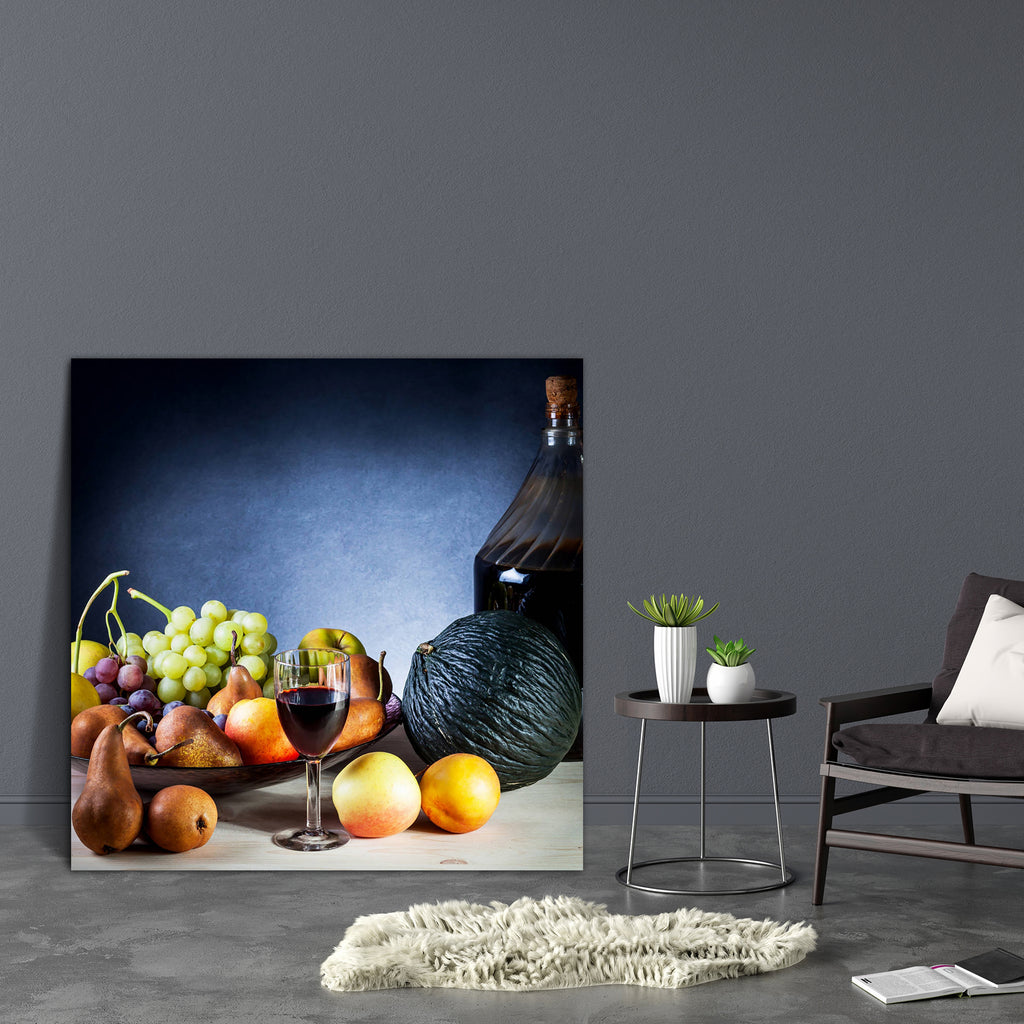 Still Life D2 Canvas Painting Synthetic Frame-Paintings MDF Framing-AFF_FR-IC 5002077 IC 5002077, Art and Paintings, Beverage, Black, Black and White, Countries, Cuisine, Food, Food and Beverage, Food and Drink, Fruit and Vegetable, Fruits, Landscapes, Love, Nature, Paintings, Retro, Romance, Scenic, Vintage, Wine, Wood, Metallic, still, life, d2, canvas, painting, synthetic, frame, apple, art, autumn, beauty, bowl, bright, bunch, classical, color, colorful, composition, concept, cooking, country, decoratio