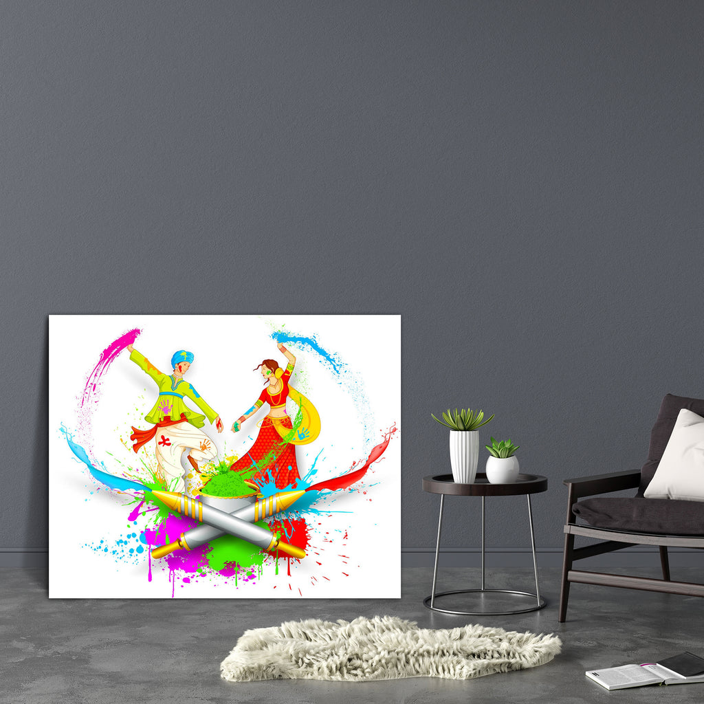 Couple Playing Holi Canvas Painting Synthetic Frame-Paintings MDF Framing-AFF_FR-IC 5002096 IC 5002096, Culture, Decorative, Digital, Digital Art, Ethnic, Festivals, Festivals and Occasions, Festive, God Krishna, Graphic, Hinduism, Illustrations, Indian, Love, Religion, Religious, Romance, Spiritual, Splatter, Traditional, Tribal, World Culture, couple, playing, holi, canvas, painting, synthetic, frame, festival, happy, bowl, celebration, color, colorful, concept, decoration, devotional, dharma, dhulandi, d