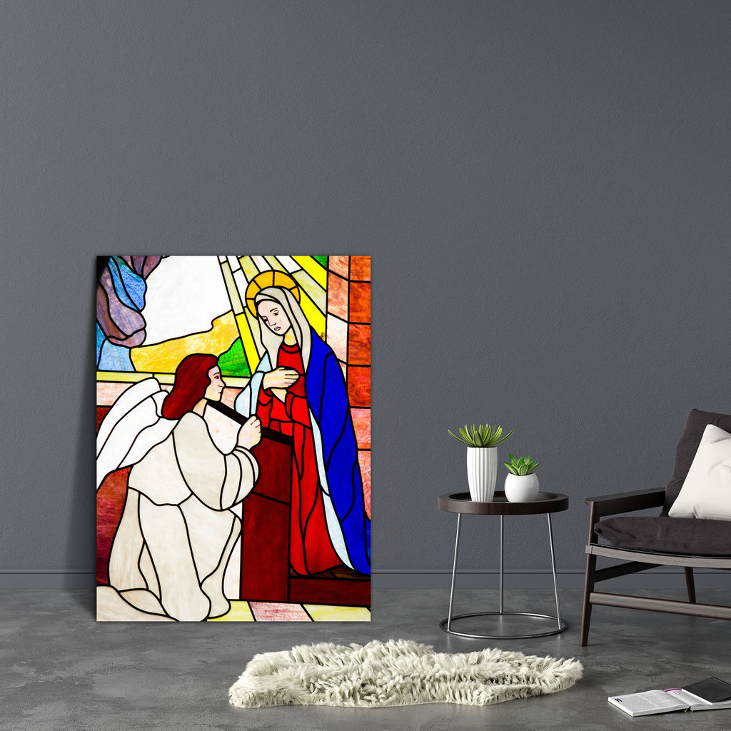 Windows Of Sapa Church Canvas Painting Synthetic Frame-Paintings MDF Framing-AFF_FR-IC 5002099 IC 5002099, Ancient, Art and Paintings, Christianity, Historical, Jesus, Medieval, Mother Mary, Religion, Religious, Signs and Symbols, Spiritual, Symbols, Vintage, windows, of, sapa, church, canvas, painting, synthetic, frame, annunciation, virgin, mary, angel, archangel, art, artwork, belief, bible, biblical, blessed, catholic, catholicism, christ, christian, christmas, color, croatia, europe, faith, gabriel, gl
