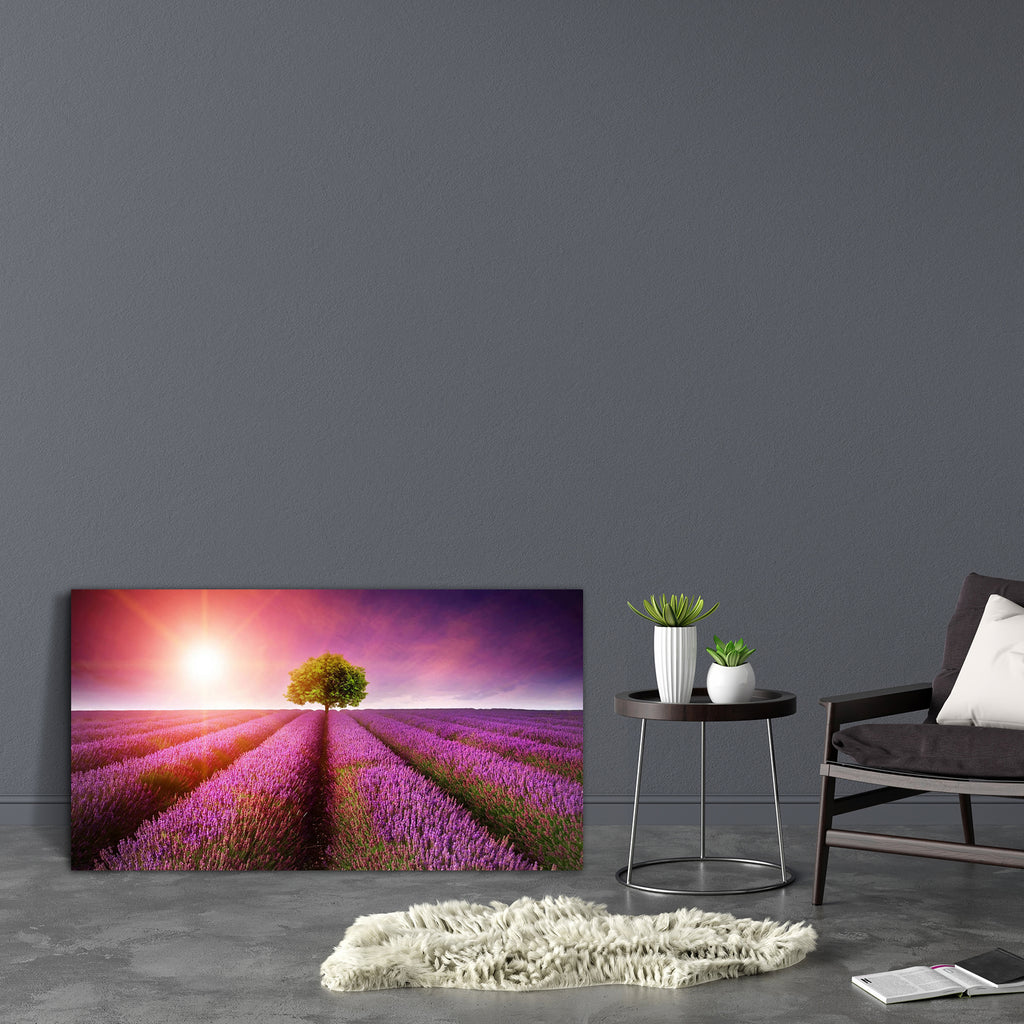 Landscape With Tree Canvas Painting Synthetic Frame-Paintings MDF Framing-AFF_FR-IC 5002129 IC 5002129, Landscapes, Nature, Scenic, Sunsets, landscape, with, tree, canvas, painting, synthetic, frame, lavender, field, essential, oil, fields, violet, aromatherapy, beautiful, beauty, clouds, color, colorful, crop, dusk, evening, golden, growth, harvest, herbaceous, lines, mauve, natural, perennial, purple, shrub, sky, summer, sun, beams, rays, sunbeams, sunburst, sundown, sunlight, sunny, sunrays, sunset, vibr