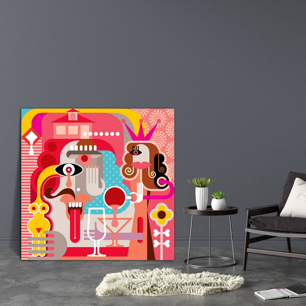 Modern Fine Art D1 Canvas Painting Synthetic Frame-Paintings MDF Framing-AFF_FR-IC 5002131 IC 5002131, Abstract Expressionism, Abstracts, Art and Paintings, Botanical, Fine Art Reprint, Floral, Flowers, Illustrations, Individuals, Modern Art, Nature, Old Masters, Portraits, Semi Abstract, modern, fine, art, d1, canvas, painting, synthetic, frame, abstract, blue, cocktail, composition, drink, drop, eye, flower, glass, hand, illustration, man, martini, meeting, party, picasso, pink, portrait, queen, red, rela