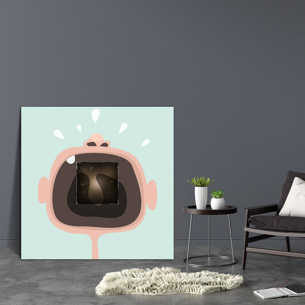 Cartoon Baby Mouth Canvas Painting Synthetic Frame-Paintings MDF Framing-AFF_FR-IC 5002141 IC 5002141, Ancient, Animated Cartoons, Baby, Caricature, Cartoons, Children, Comedy, Historical, Humor, Humour, Illustrations, Kids, Medieval, Signs, Signs and Symbols, Symbols, Vintage, cartoon, mouth, canvas, painting, synthetic, frame, anger, blubber, boy, child, crying, drop, ears, emotion, frustration, funny, grunge, head, human, kid, nose, pain, scream, shout, symbol, tantrum, tears, texture, throat, tooth, ups