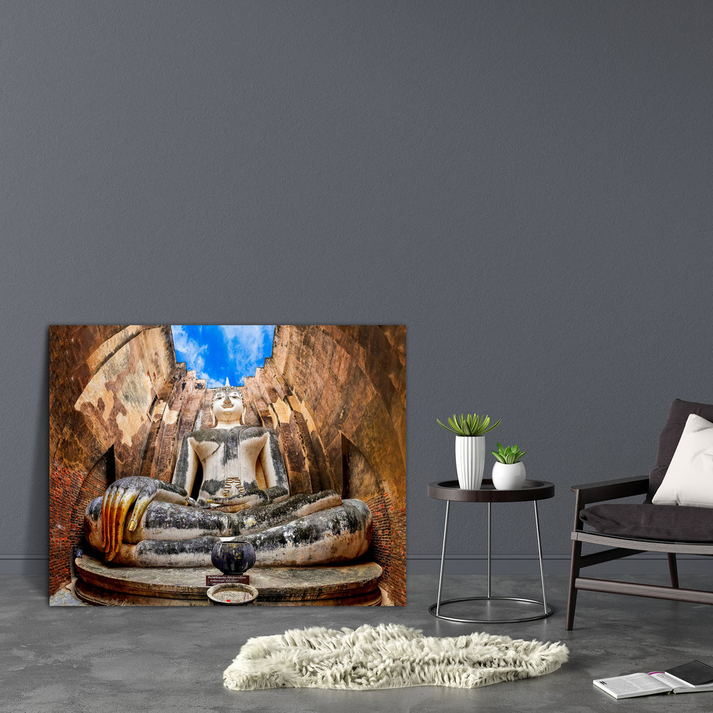 Lord Buddha in Wat Si Chum Temple in Thailand Canvas Painting Synthetic Frame-Paintings MDF Framing-AFF_FR-IC 5002152 IC 5002152, Ancient, Art and Paintings, Asian, Buddhism, Chinese, Culture, Ethnic, God Buddha, Historical, Medieval, Religion, Religious, Signs and Symbols, Spiritual, Symbols, Traditional, Tribal, Vintage, World Culture, lord, buddha, in, wat, si, chum, temple, thailand, canvas, painting, synthetic, frame, antique, art, artwork, asia, balance, big, budda, buddah, buddhist, budha, budhism, c