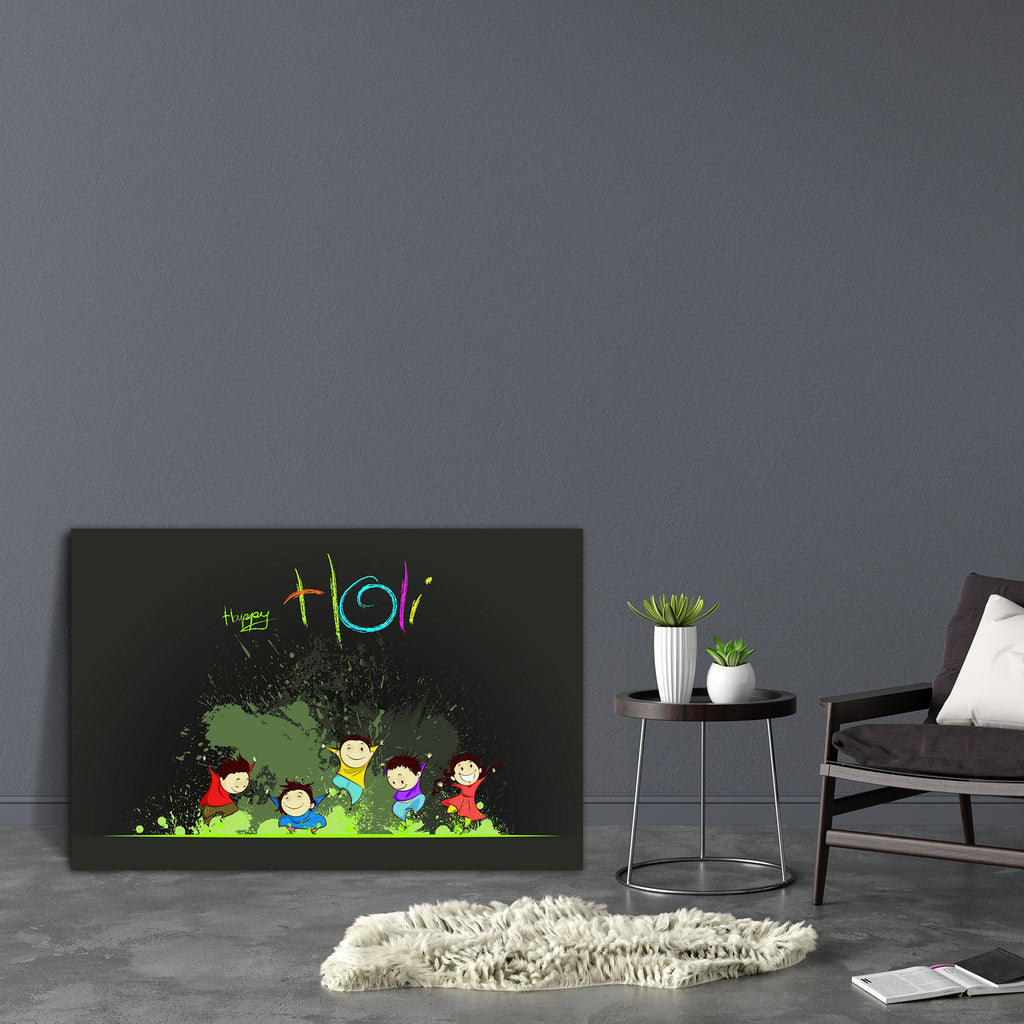 Kids Enjoying Holi Canvas Painting Synthetic Frame-Paintings MDF Framing-AFF_FR-IC 5002168 IC 5002168, Abstract Expressionism, Abstracts, Asian, Baby, Children, Culture, Decorative, Digital, Digital Art, Ethnic, Festivals, Festivals and Occasions, Festive, Graphic, Hinduism, Illustrations, Indian, Kids, People, Religion, Religious, Semi Abstract, Splatter, Traditional, Tribal, World Culture, enjoying, holi, canvas, painting, synthetic, frame, celebration, happy, festival, abstract, artistic, background, bel
