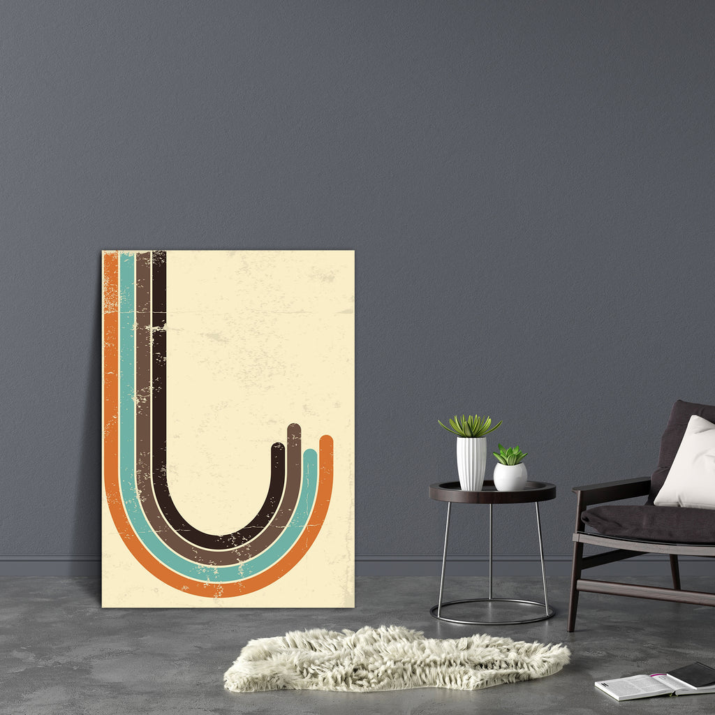 Retro Abstract D1 Canvas Painting Synthetic Frame-Paintings MDF Framing-AFF_FR-IC 5002175 IC 5002175, Abstract Expressionism, Abstracts, Art and Paintings, Cities, City Views, Entertainment, Paintings, Patterns, Retro, Semi Abstract, abstract, d1, canvas, painting, synthetic, frame, arts, and, backgrounds, brown, design, element, elegance, grunge, illustration, pattern, revival, shape, simplicity, striped, wave, artzfolio, wall decor for living room, wall frames for living room, frames for living room, wall