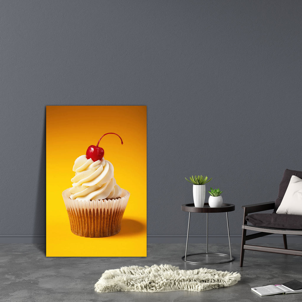Photo of Cupcake With Red Cherry Canvas Painting Synthetic Frame-Paintings MDF Framing-AFF_FR-IC 5002187 IC 5002187, Birthday, Cuisine, Food, Food and Beverage, Food and Drink, Holidays, Space, photo, of, cupcake, with, red, cherry, canvas, painting, synthetic, frame, background, baked, brown, cake, celebration, chocolate, closeup, colorful, copy, copyspace, cream, cup, cutout, decorated, delicious, dessert, fresh, frosting, holiday, icing, isolated, muffin, nobody, one, orange, paper, party, pink, single, 