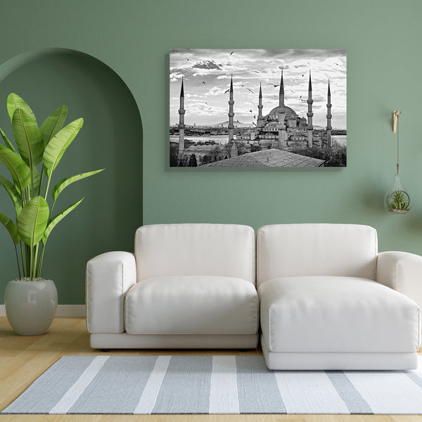 The Blue Mosque Sultanahmet Camii Istanbul Turkey Canvas Painting Synthetic Frame-Paintings MDF Framing-AFF_FR-IC 5002217 IC 5002217, Allah, Ancient, Arabic, Architecture, Asian, Automobiles, Black, Black and White, Cities, City Views, Culture, Ethnic, Historical, Islam, Landmarks, Landscapes, Medieval, Places, Religion, Religious, Scenic, Traditional, Transportation, Travel, Tribal, Turkish, Vehicles, Vintage, World Culture, the, blue, mosque, sultanahmet, camii, istanbul, turkey, canvas, painting, for, be