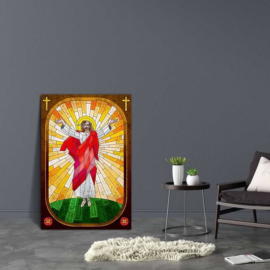 Jesus Christ D3 Canvas Painting Synthetic Frame-Paintings MDF Framing-AFF_FR-IC 5002231 IC 5002231, Ancient, Art and Paintings, Christianity, Cross, Gothic, Historical, Illustrations, Jesus, Medieval, Paintings, Religion, Religious, Vintage, christ, d3, canvas, painting, synthetic, frame, catholic, art, artwork, bible, blessing, cathedral, catholicism, christian, christmas, church, window, colorful, easter, editable, glass, god, good, friday, historic, holy, illustration, lord, saint, stained, artzfolio, wa