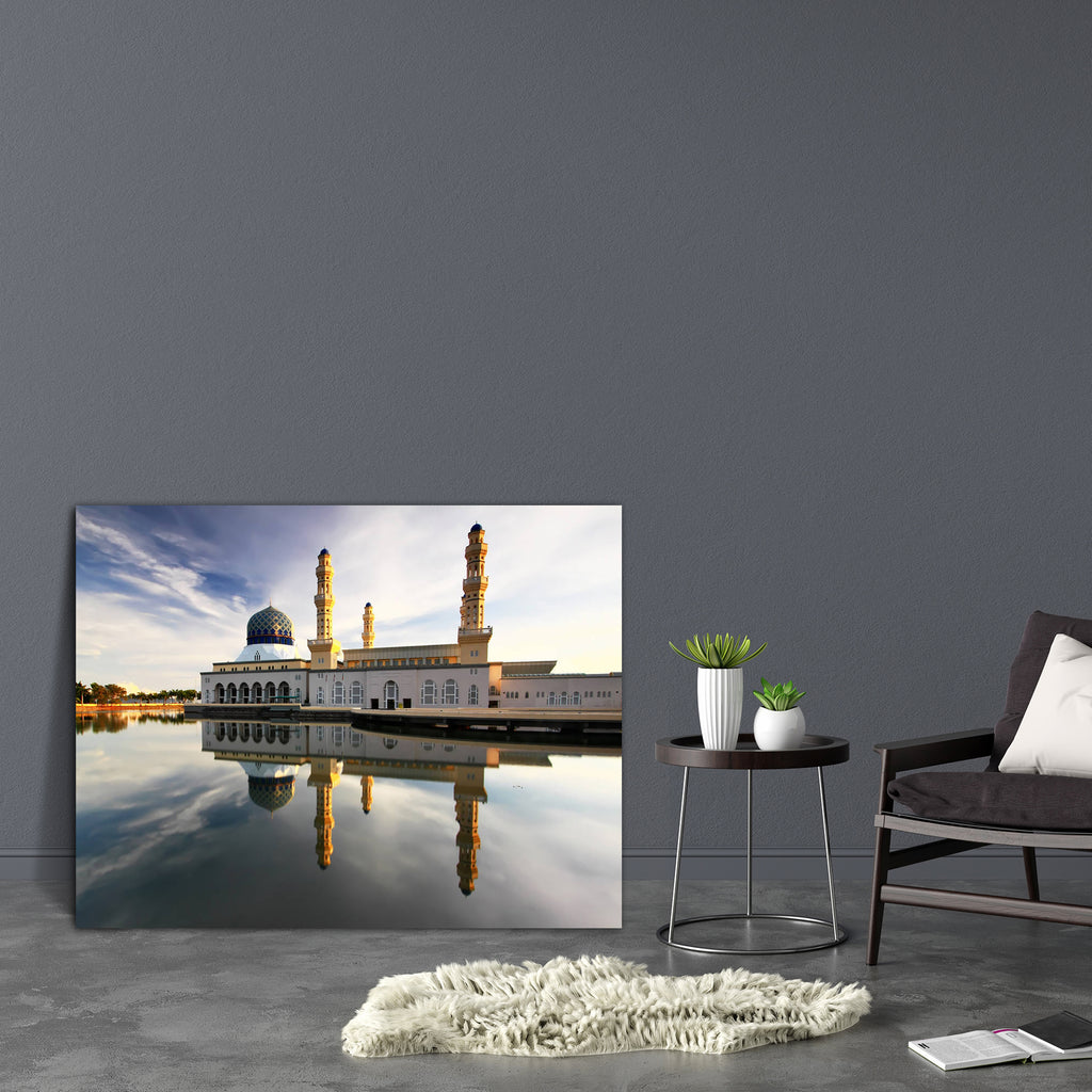 Likas Mosque Canvas Painting Synthetic Frame-Paintings MDF Framing-AFF_FR-IC 5002244 IC 5002244, Allah, Arabic, Architecture, Asian, Automobiles, Cities, City Views, Culture, Ethnic, Islam, Landmarks, Landscapes, Nature, Places, Religion, Religious, Scenic, Seasons, Signs, Signs and Symbols, Space, Spiritual, Traditional, Transportation, Travel, Tribal, Vehicles, World Culture, likas, mosque, canvas, painting, synthetic, frame, malaysia, architectural, asia, background, beauty, blue, hour, building, buildin