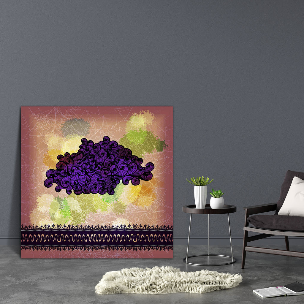 Abstract Artwork D78 Canvas Painting Synthetic Frame - Paintings MDF Framing - ArtzFolio.com