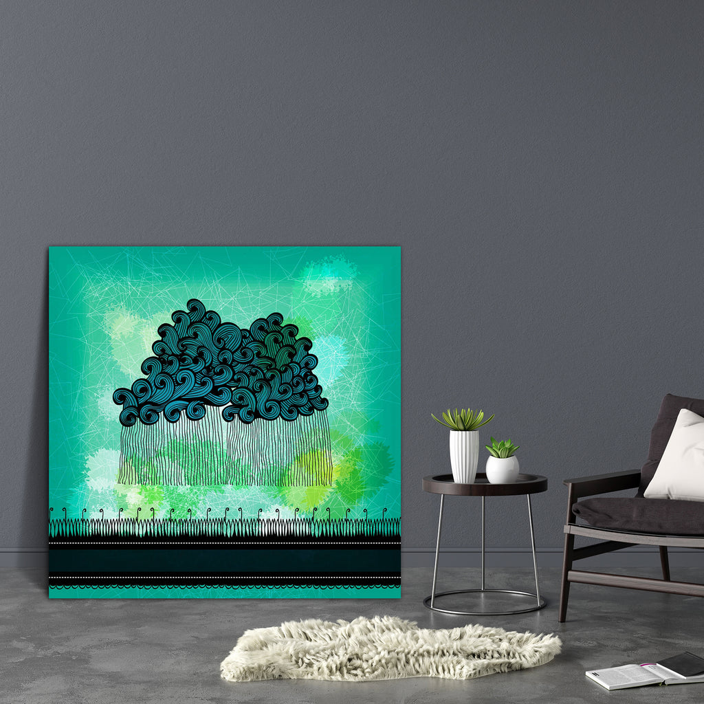 Abstract Artwork D79 Canvas Painting Synthetic Frame - Paintings MDF Framing - ArtzFolio.com