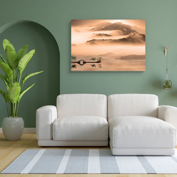 Chinese Landscape D1 Canvas Painting Synthetic Frame-Paintings MDF Framing-AFF_FR-IC 5002316 IC 5002316, Abstract Expressionism, Abstracts, Art and Paintings, Asian, Black, Black and White, Boats, Chinese, Countries, Culture, Drawing, Ethnic, God Ram, Hinduism, Landscapes, Mountains, Nature, Nautical, Paintings, Panorama, Scenic, Seasons, Semi Abstract, Signs, Signs and Symbols, Traditional, Tribal, White, Wooden, World Culture, landscape, d1, canvas, painting, for, bedroom, living, room, engineered, wood, 