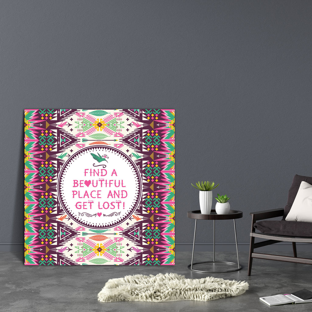 Geometric Elements & Quote Canvas Painting Synthetic Frame-Paintings MDF Framing-AFF_FR-IC 5002322 IC 5002322, Abstract Expressionism, Abstracts, American, Automobiles, Aztec, Baby, Birds, Calligraphy, Children, Culture, Digital, Digital Art, Drawing, Ethnic, Fashion, Geometric, Geometric Abstraction, Graphic, Hipster, Illustrations, Indian, Kids, Mexican, Patterns, Quotes, Retro, Semi Abstract, Text, Traditional, Transportation, Travel, Triangles, Tribal, Typography, Vehicles, World Culture, elements, quot