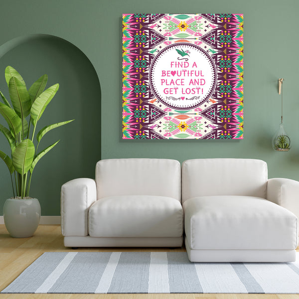 Geometric Elements & Quote Canvas Painting Synthetic Frame-Paintings MDF Framing-AFF_FR-IC 5002322 IC 5002322, Abstract Expressionism, Abstracts, American, Automobiles, Aztec, Baby, Birds, Calligraphy, Children, Culture, Digital, Digital Art, Drawing, Ethnic, Fashion, Geometric, Geometric Abstraction, Graphic, Hipster, Illustrations, Indian, Kids, Mexican, Patterns, Quotes, Retro, Semi Abstract, Text, Traditional, Transportation, Travel, Triangles, Tribal, Typography, Vehicles, World Culture, elements, quot