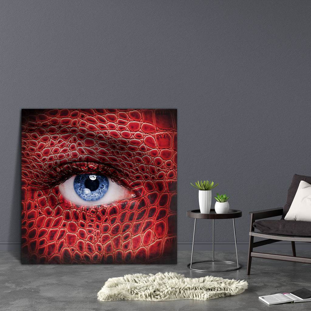 Red Dragon Face Canvas Painting Synthetic Frame-Paintings MDF Framing-AFF_FR-IC 5002426 IC 5002426, Abstract Expressionism, Abstracts, Adult, Animals, Art and Paintings, Fantasy, Individuals, Patterns, People, Portraits, Semi Abstract, red, dragon, face, canvas, painting, synthetic, frame, abstract, aligator, amphibian, animal, art, background, beast, beautiful, beauty, body, bodyart, cameleon, close, color, concept, cover, creature, crocodile, decoration, endangered, evil, eye, green, human, hybrid, lizard