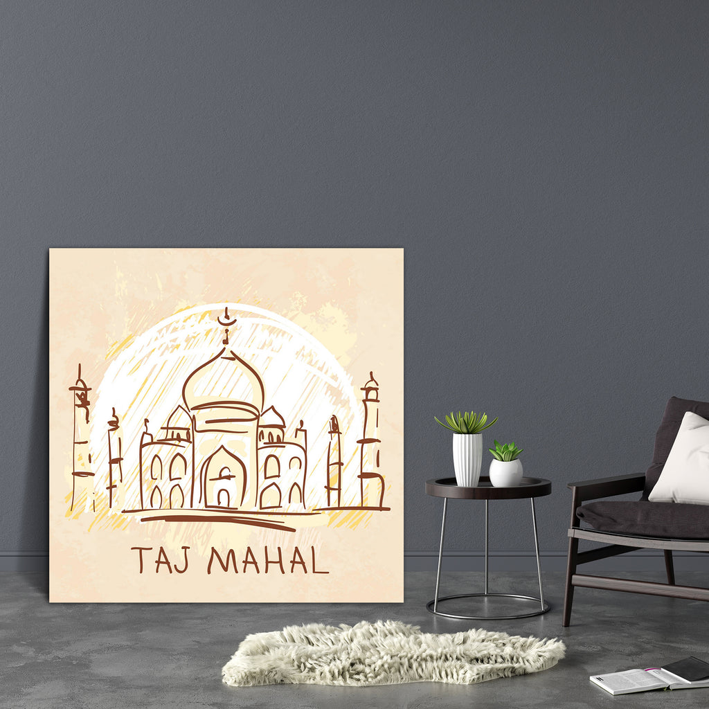 Taj Mahal Agra India D3 Canvas Painting Synthetic Frame-Paintings MDF Framing-AFF_FR-IC 5002453 IC 5002453, Allah, Arabic, Architecture, Art and Paintings, Asian, Automobiles, Black and White, Culture, Ethnic, Hinduism, Icons, Illustrations, Indian, Islam, Landmarks, Places, Religion, Religious, Signs and Symbols, Sketches, Symbols, Traditional, Transportation, Travel, Tribal, Vehicles, White, World Culture, taj, mahal, agra, india, d3, canvas, painting, synthetic, frame, art, asia, background, building, ca