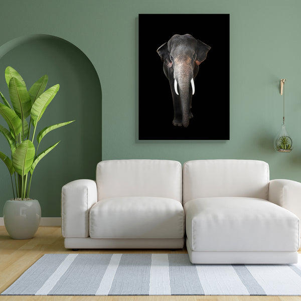 Elephant D6 Canvas Painting Synthetic Frame-Paintings MDF Framing-AFF_FR-IC 5002462 IC 5002462, Animals, Black, Black and White, Individuals, Nature, Portraits, Scenic, Wildlife, elephant, d6, canvas, painting, for, bedroom, living, room, engineered, wood, frame, elephants, aged, animal, big, brown, close, closeup, danger, detail, ear, endangered, eye, face, feed, female, head, hide, jungle, large, look, old, one, portrait, powerful, profile, skin, skinned, slow, species, strong, texture, thailand, thick, t