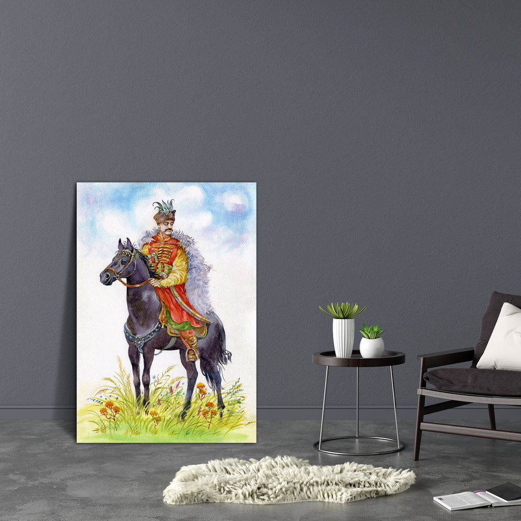 Ukrainian Cossack On A Black Horse Canvas Painting Synthetic Frame-Paintings MDF Framing-AFF_FR-IC 5002479 IC 5002479, Animals, Black, Black and White, Russian, Sports, Sunsets, ukrainian, cossack, on, a, horse, canvas, painting, synthetic, frame, animal, beautiful, breed, bridle, canter, cold, dark, equestrian, equine, europe, european, evening, forest, gallop, gray, hat, hoof, hooves, light, male, man, mane, night, race, riding, russia, saddle, snow, snowdrift, snowflake, stallion, style, sunset, tail, tr