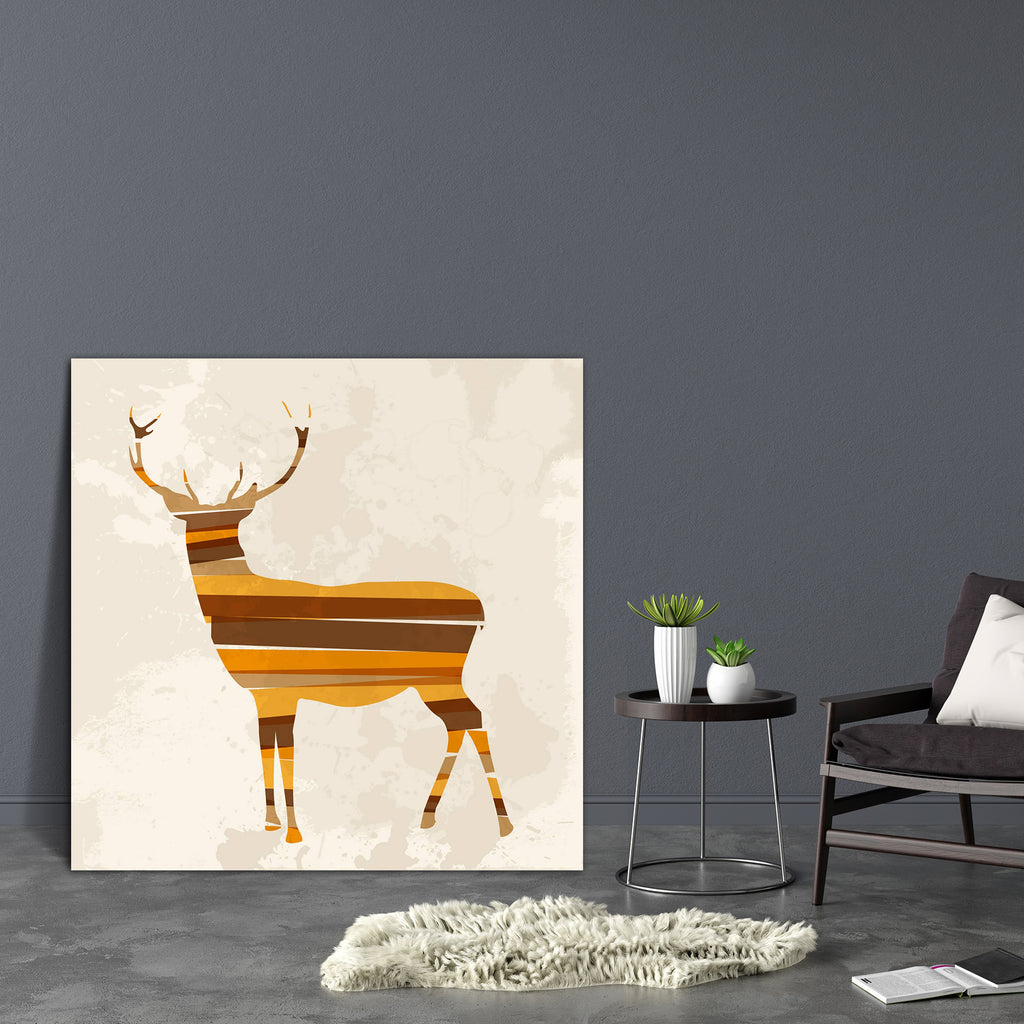 Transparent Bands Reindeer Canvas Painting Synthetic Frame-Paintings MDF Framing-AFF_FR-IC 5002494 IC 5002494, Ancient, Animals, Art and Paintings, Christianity, Historical, Illustrations, Medieval, Nature, Parents, Patterns, Retro, Scenic, Signs, Signs and Symbols, Symbols, Vintage, transparent, bands, reindeer, canvas, painting, synthetic, frame, aged, animal, art, band, brown, card, christmas, color, colors, composition, creative, creativity, cute, decoration, deer, design, diversity, dusty, elements, en