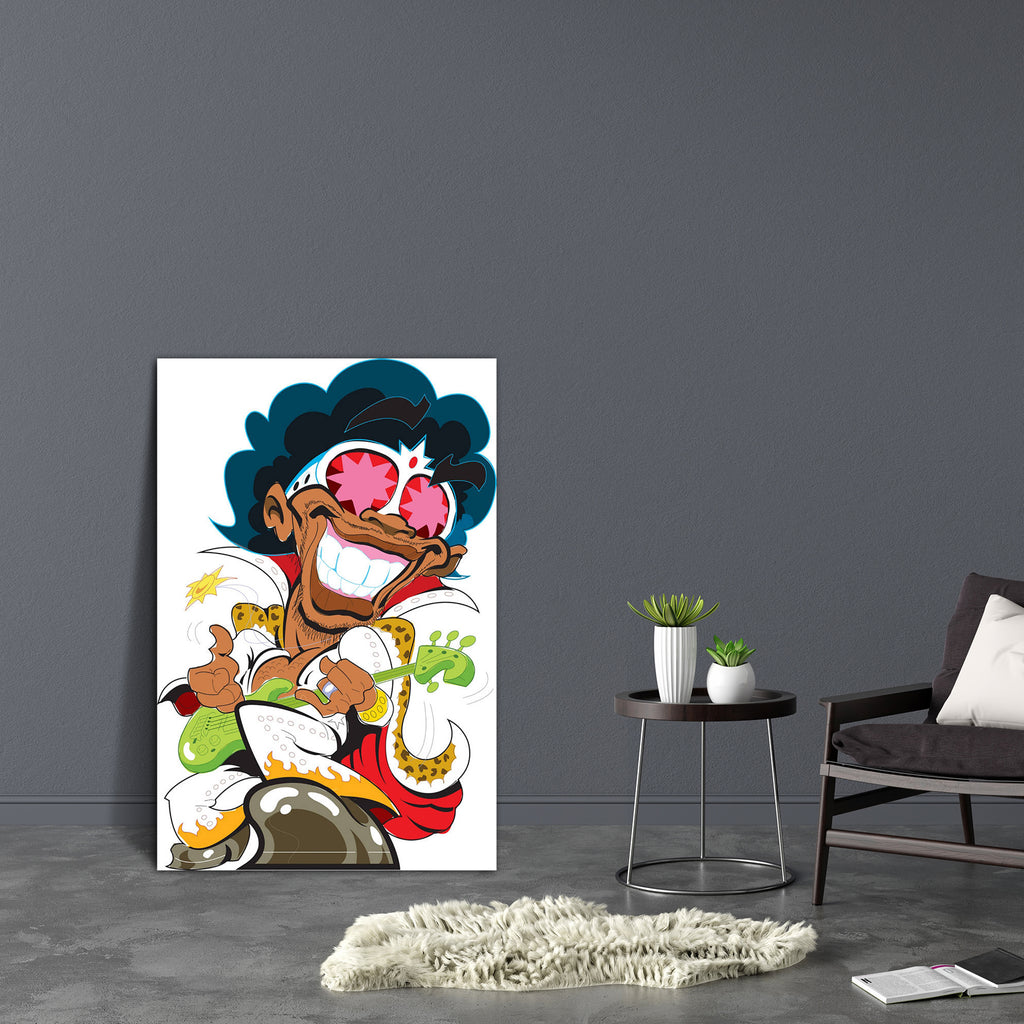 Super Funky Smiling Bass Player Canvas Painting Synthetic Frame-Paintings MDF Framing-AFF_FR-IC 5002507 IC 5002507, African, American, Animated Cartoons, Art and Paintings, Black, Black and White, Caricature, Cartoons, Culture, Dance, Entertainment, Ethnic, Fashion, Illustrations, Music, Music and Dance, Music and Musical Instruments, People, Pop Art, Retro, Traditional, Tribal, World Culture, Metallic, super, funky, smiling, bass, player, canvas, painting, synthetic, frame, funk, soul, afro, animated, art,