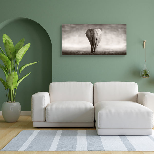 Wild African Elephant D1 Canvas Painting Synthetic Frame-Paintings MDF Framing-AFF_FR-IC 5002516 IC 5002516, African, Animals, Automobiles, Cross, Nature, Plain, Scenic, Sports, Transportation, Travel, Vehicles, Wildlife, wild, elephant, d1, canvas, painting, for, bedroom, living, room, engineered, wood, frame, africa, animal, big, bush, conservation, drink, ears, ecology, endangered, game, grey, herbivore, huge, ivory, large, loxodonta, mammal, pachyderm, park, refreshing, reserve, safari, small, south, st
