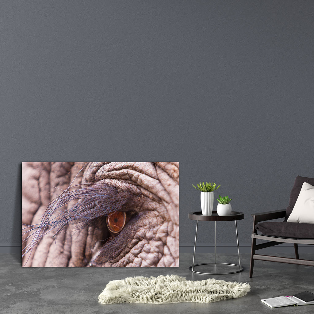 Elephant Eye D2 Canvas Painting Synthetic Frame-Paintings MDF Framing-AFF_FR-IC 5002526 IC 5002526, African, Animals, Automobiles, Nature, Scenic, Sports, Transportation, Travel, Vehicles, Wildlife, elephant, eye, d2, canvas, painting, synthetic, frame, africa, animal, big, bush, close, up, conservation, ecology, endangered, game, grey, herbivore, huge, ivory, large, loxodonta, macro, mammal, pachyderm, park, reserve, safari, small, south, strong, tourism, tourist, wild, zambia, artzfolio, wall decor for li