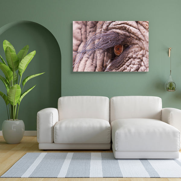 Elephant Eye D2 Canvas Painting Synthetic Frame-Paintings MDF Framing-AFF_FR-IC 5002526 IC 5002526, African, Animals, Automobiles, Nature, Scenic, Sports, Transportation, Travel, Vehicles, Wildlife, elephant, eye, d2, canvas, painting, for, bedroom, living, room, engineered, wood, frame, africa, animal, big, bush, close, up, conservation, ecology, endangered, game, grey, herbivore, huge, ivory, large, loxodonta, macro, mammal, pachyderm, park, reserve, safari, small, south, strong, tourism, tourist, wild, z