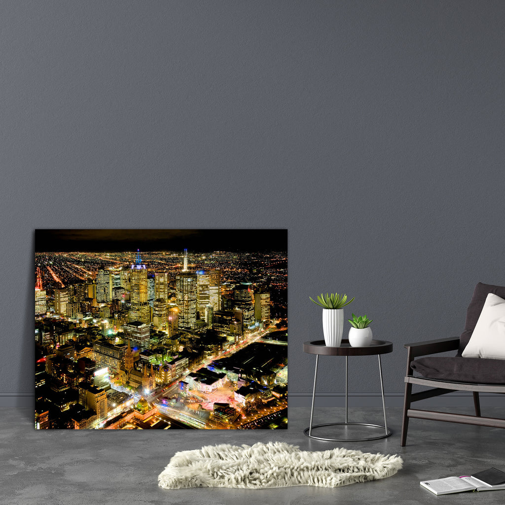 Melbourne At Night Over The Yarra River, Australia Canvas Painting Synthetic Frame-Paintings MDF Framing-AFF_FR-IC 5002555 IC 5002555, Architecture, Automobiles, Business, Cities, City Views, Modern Art, Skylines, Sunsets, Transportation, Travel, Urban, Vehicles, Victorian, melbourne, at, night, over, the, yarra, river, australia, canvas, painting, synthetic, frame, apartment, aussie, australian, blue, bridge, bright, building, center, city, cityscape, classy, cloud, day, district, downtown, dusk, evening, 