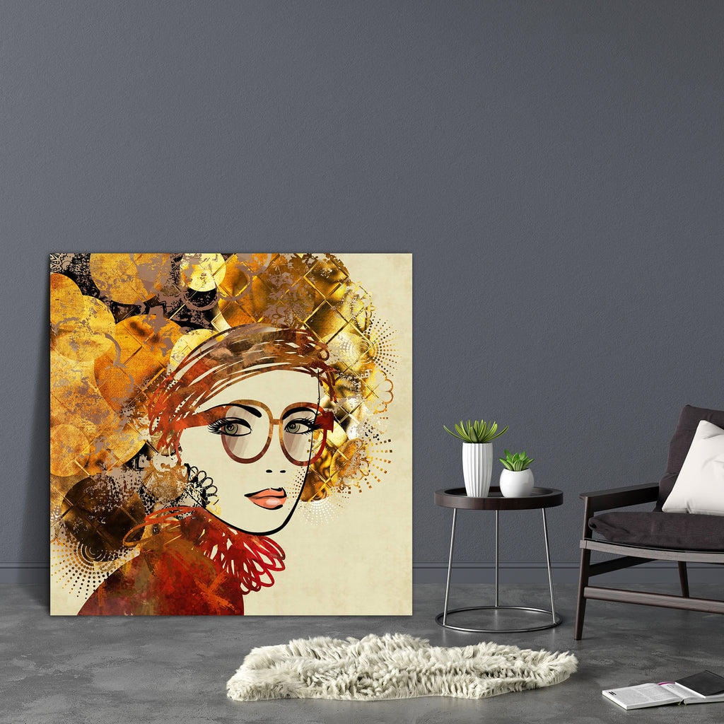 Girl Portrait D9 Canvas Painting Synthetic Frame-Paintings MDF Framing-AFF_FR-IC 5002594 IC 5002594, Ancient, Art and Paintings, Calligraphy, Digital, Digital Art, Drawing, Fashion, Graphic, Historical, Individuals, Medieval, Paintings, People, Portraits, Retro, Seasons, Sketches, Vintage, Watercolour, girl, portrait, d9, canvas, painting, synthetic, frame, sketch, art, artwork, autumn, background, beautiful, beauty, card, contour, curly, hair, dreams, eye, eyeglasses, face, female, fine, glamour, glasses, 