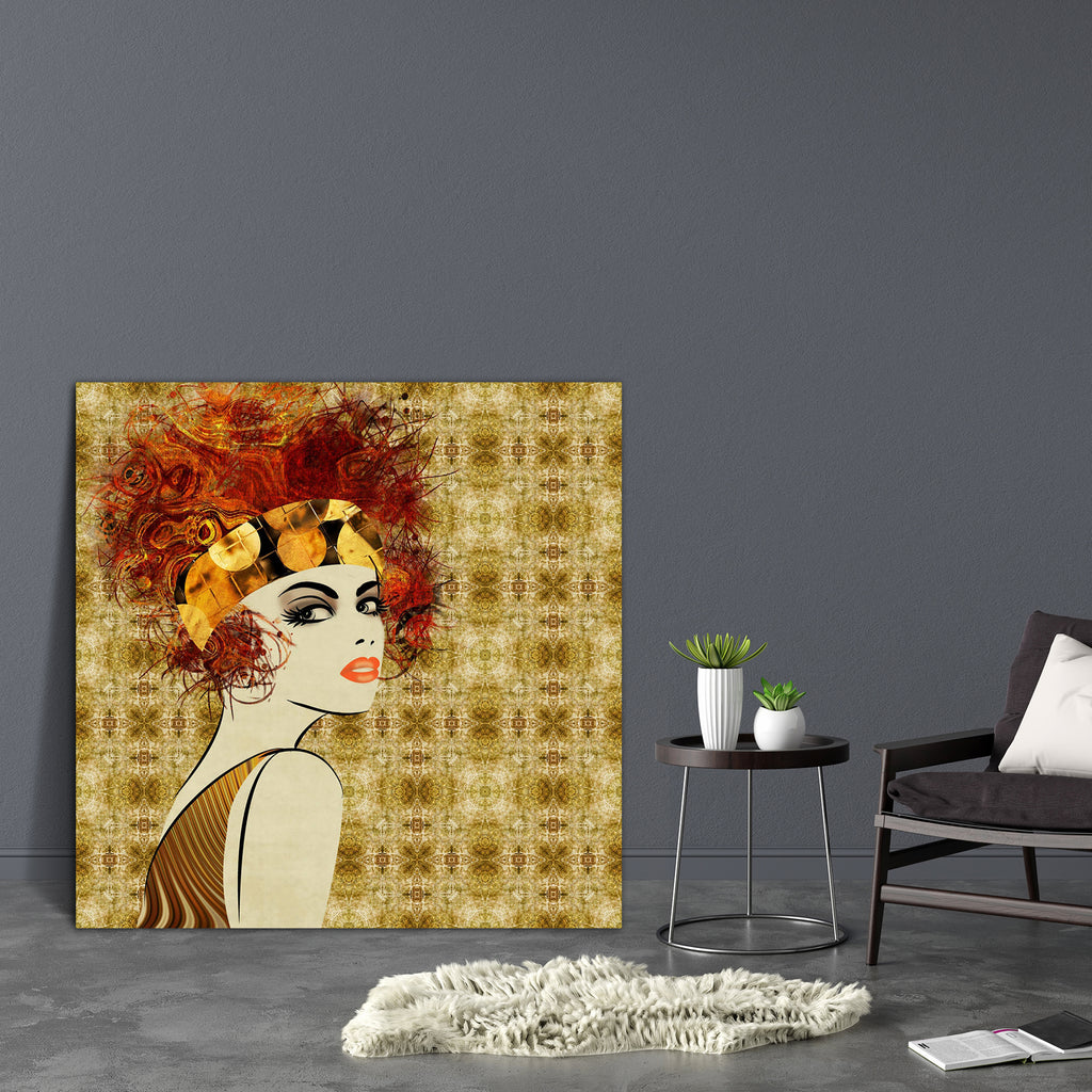 Girl Portrait D11 Canvas Painting Synthetic Frame-Paintings MDF Framing-AFF_FR-IC 5002596 IC 5002596, Ancient, Art and Paintings, Calligraphy, Digital, Digital Art, Drawing, Fashion, Graphic, Historical, Individuals, Medieval, Paintings, People, Portraits, Retro, Seasons, Sketches, Vintage, Watercolour, girl, portrait, d11, canvas, painting, synthetic, frame, art, artwork, autumn, background, beautiful, beauty, card, contour, creative, curly, hair, deco, decor, dreams, eye, face, female, fine, glamour, grun