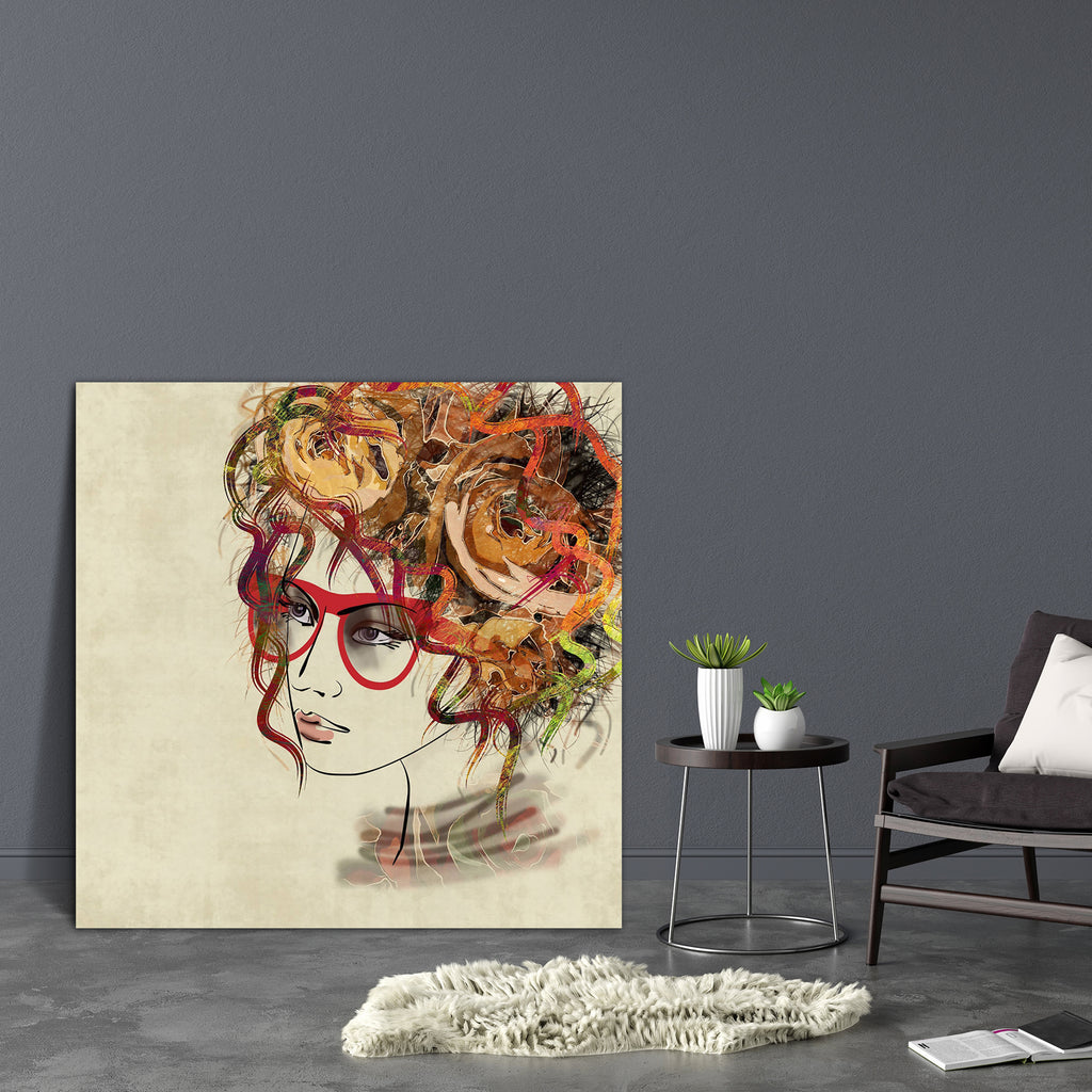 Girl Portrait D13 Canvas Painting Synthetic Frame-Paintings MDF Framing-AFF_FR-IC 5002598 IC 5002598, Ancient, Art and Paintings, Botanical, Calligraphy, Digital, Digital Art, Drawing, Fashion, Floral, Flowers, Graphic, Historical, Individuals, Medieval, Nature, Paintings, People, Portraits, Retro, Seasons, Sketches, Vintage, Watercolour, girl, portrait, d13, canvas, painting, synthetic, frame, art, artwork, autumn, background, beautiful, beauty, card, creative, curly, hair, deco, decor, dreams, eye, face, 