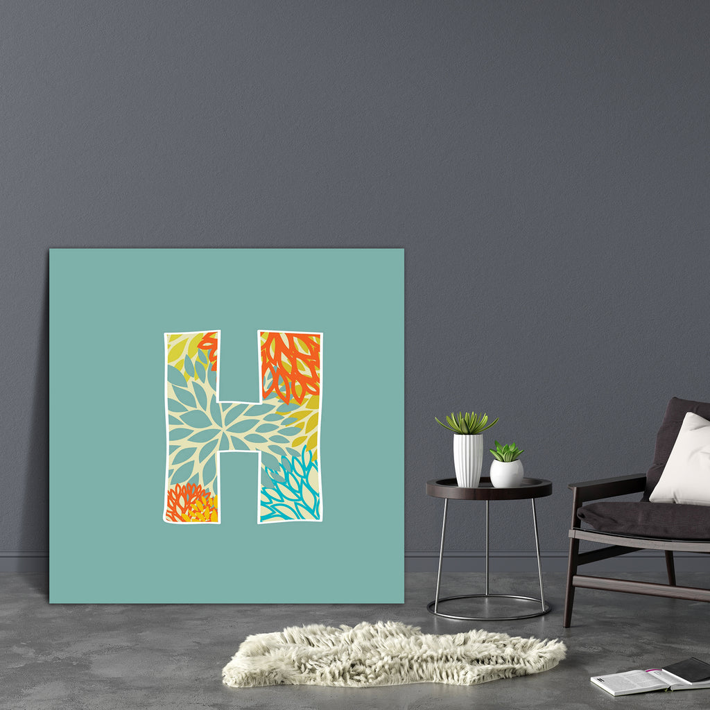 Floral Letter H Canvas Painting Synthetic Frame-Paintings MDF Framing-AFF_FR-IC 5002613 IC 5002613, Abstract Expressionism, Abstracts, Alphabets, Ancient, Art and Paintings, Botanical, Calligraphy, Digital, Digital Art, Drawing, Floral, Flowers, Graphic, Historical, Illustrations, Medieval, Modern Art, Nature, Paintings, Realism, Retro, Semi Abstract, Signs, Signs and Symbols, Sketches, Splatter, Surrealism, Text, Vintage, letter, h, canvas, painting, synthetic, frame, abc, abstract, alphabet, alphabetical,